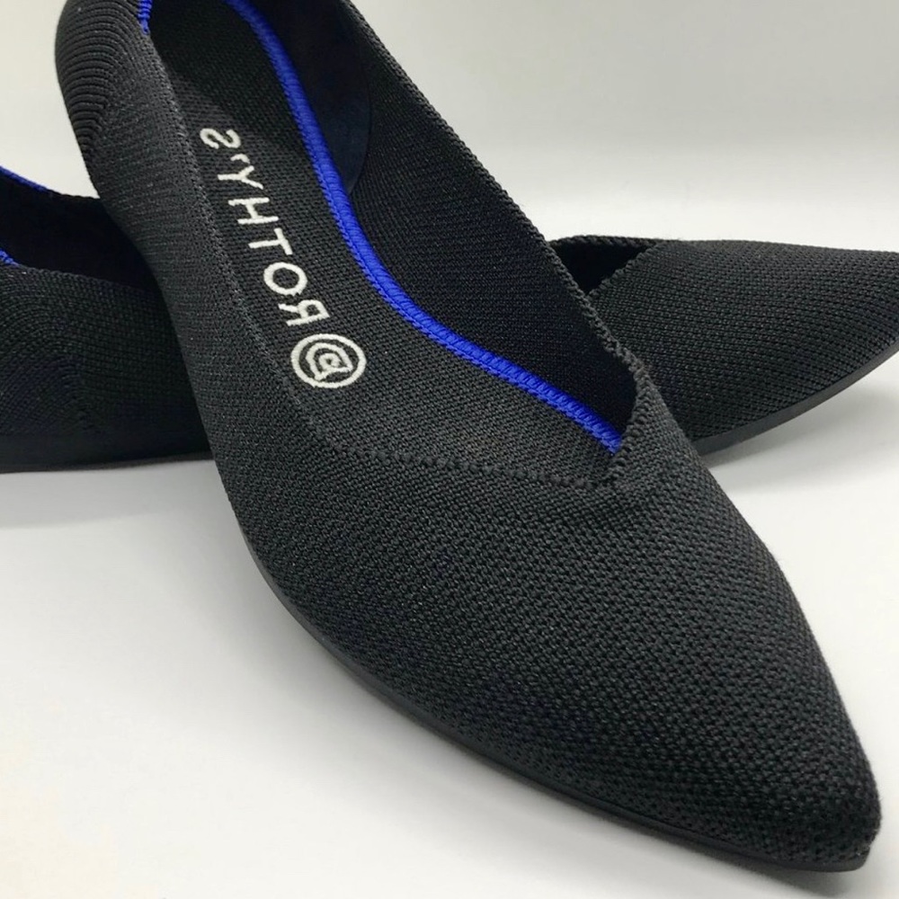 Rothy’s Black Point Shoe 🖤